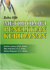 Image of Buku Ajar Metodologi Penelitian Kebidanan