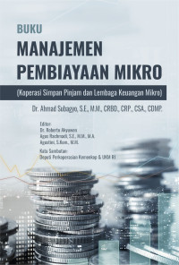 Image of Buku Manajemen Pembiayaan Mikro