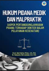 Image of Hukum Pidana Medik dan Malpraktik