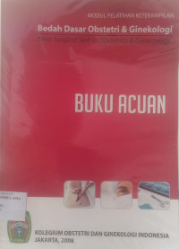 Image of Modul Pelatihan Keterampilan Bedah Dasar Obstetri & Ginekologi