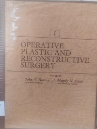 Image of Operative Plastic And Reconstructive Surgery Vol 1