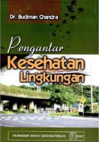 Image of Pengantar kesehatan lingkungan