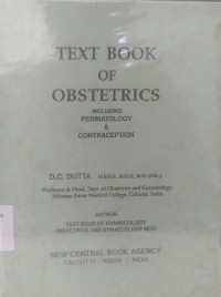 Image of Text Book of Obstetrics