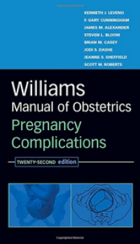 Image of Williams manual Of Obstetrics Pregnancy Complications